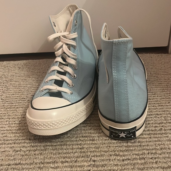 Light Blue Chuck Taylor Converse - Picture 2 of 2
